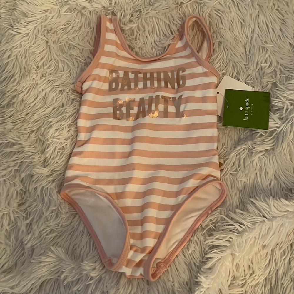 NWT Kate Spade Bathing Swim Suit “Bathing Beauty” 12 months